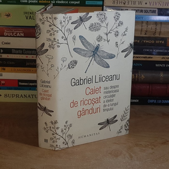 GABRIEL LIICEANU - CAIET DE RICOSAT GANDURI , HUMANITAS , 2019 ( EDITIE CARTONATA ) *
