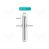 V&Atilde;&cent;rf despicat 4mm SHENZHEN BAKON pentru sta&Aring;&pound;ie de lipit