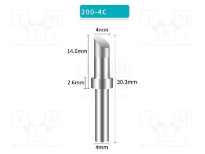 V&amp;Atilde;&amp;cent;rf despicat 4mm SHENZHEN BAKON pentru sta&amp;Aring;&amp;pound;ie de lipit foto