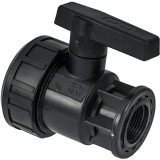 Cumpara ieftin Robinet PE cu bila 2 x FI , Dimensiune 1 1/4&quot; , Presiune 10 Bari