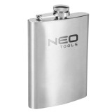 Plosca din otel inoxidabil 220 ml cu capac etans, NEO TOOLS