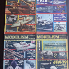Lot 4 Reviste Modelism an 1988, nr. 1,2,3,4 / C rev P2