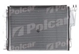 Condensator climatizare AC Hyundai Ix20, motor: 1.4 Crdi, 1.6 Crdi, Condensator cu uscator integrat, 486x370x12, OEM/OES, miez si rezervor din