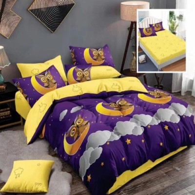 LENJERIE FINET 6 PIESE CU HUSĂ &amp;ndash; 160&amp;times;200 ȘI 180&amp;times;200 (HF6P67) - 160x200 foto