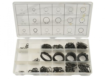 Set inele de siguranta Seeger, 300 piese, Geko G02802 foto