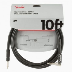 Cablu Fender Professional Instr. 10" Angled Black