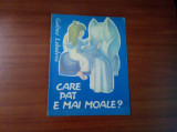 CARE PAT E MAI MOALE? - Galina Lebedeva - B. MARKEVICI (ilustratii) -1990, 12 p.