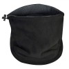 Fular Sport, Model Circular, Negru, Material Fleece, Dimensiune 30x25cm