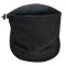 Fular Sport, Model Circular, Negru, Material Fleece, Dimensiune 30x25cm