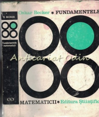 Fundamentele Matematicii - Oskar Becker foto