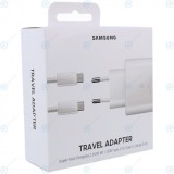 &Icirc;ncărcător de călătorie super rapid Samsung 3000mAh 45W alb (Blister UE) EP-TA845XWEGWW