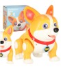 C&acirc;ine Robot Interactiv Corgi cu Lumină și Muzica, KIK