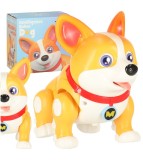 C&acirc;ine Robot Interactiv Corgi cu Lumină și Muzica