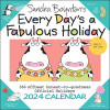 Sandra Boynton&#039;s Every Day&#039;s a Fabulous Holiday 2024 Wall Calendar
