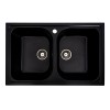 Chiuveta de bucatarie Elefant Premium Equatoria, Negru metalic , 785x490 mm Innovative ReliableTools
