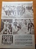 sport ianuarie 1989-daniela silivas,sabau,lacatus,mateut,fotbalul romanesc