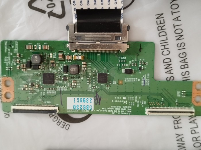 6870C-0469A tcon 6870c-0469a V14 42 DRD TM120 Control_Ver 1.4B LC420DUJ-SGK1 42 42E5ERS 42E730A 42E660E