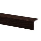 Profil de treapta din aluminiu S45, 25 x 20 mm, wenge, 100 cm