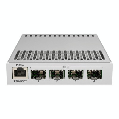 Cloud Router Switch, 1 x Gigabit, 2 x SFP+ 10Gbps - Mikrotik CRS305-1G-4S+IN SafetyGuard Surveillance foto