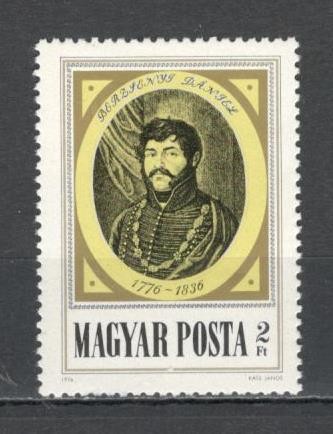 Ungaria.1976 200 ani nastere D.Berzsenyi-poet SU.438