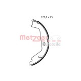 Set saboti frana, frana de mana VOLVO XC90 I (2002 - 2016) METZGER MG 238