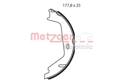 Set saboti frana, frana de mana VOLVO XC90 II (2014 - 2016) METZGER MG 238 foto