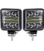Proiector LED, 10-30V, 108W ,LUMINA ALBA + FLASH CU FIR SEPARAT