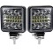Proiector LED, 10-30V, 108W ,LUMINA ALBA + FLASH CU FIR SEPARAT