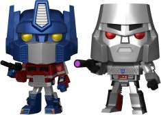 Set 2 figurine - Pop! Transformers: Optimus Prime &amp; Megatron | Funko