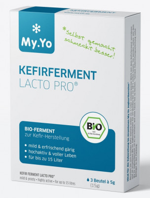 Ferment probiotic pentru chefir bio LACTO PRO 15g My.Yo foto