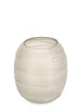 Cumpara ieftin Vaza flori sticla bej Dondra 22x23 cm