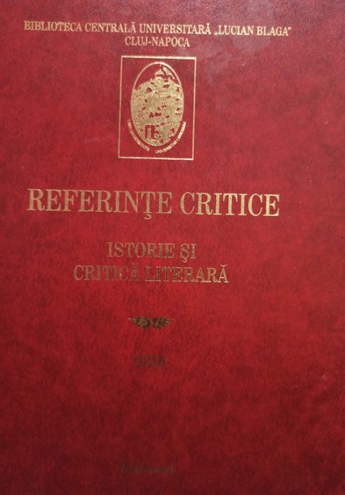 Andrea Barcsay - Referinte critice - Istorie si critica literara (2010)