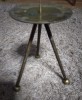 Sfesnic Bronz 17cm h, Suport Lumanare Decorativ, Disc 5cm