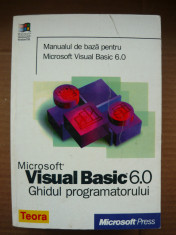 VISUAL BASIC 6.0 ( ghidul programatorului ) - 1998 foto