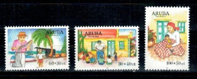 Aruba 1999 - Pentru copii, serie neuzata foto