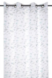 Perdea alba cu pesti Nausicaa Blanc 135&times;260 cm