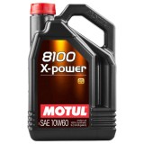Ulei Motul 8100 X-POWER 10W60 4 litri , Performanta extrema E i protectie superioara pentru motoare sport