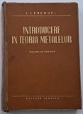 Introducere in teoria metalelor , I. I. Frenkel , 1953