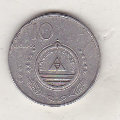 bnk mnd Capul Verde 10 escudo 1994 , corabie
