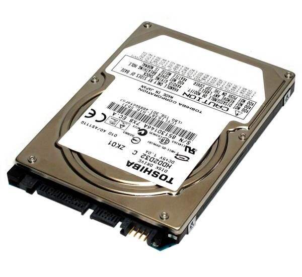 Hdd hard disk laptop Toshiba MK1034GSX 100 GB giga SATA 1.5 2.5" HDD2D37 |  Okazii.ro