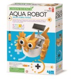 Cumpara ieftin Kit Constructie robot ecologic acvatic, 4M, Stiinta verde