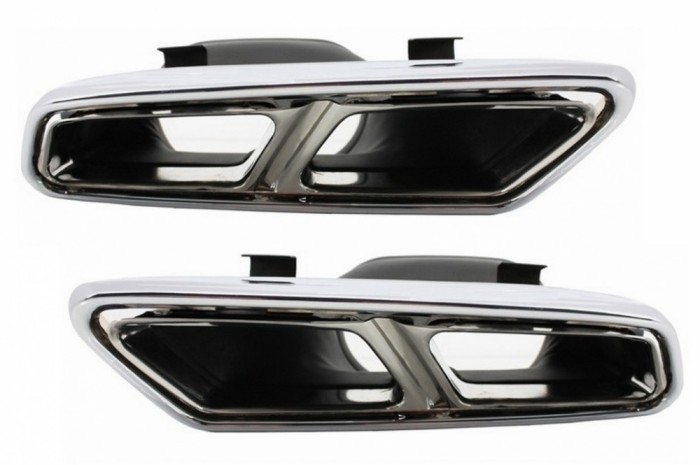 Ornamente tobe sistemul de evacuare Mercedes S-Class W222 E-Class W212 S212 Facelift CLS W218 SL-Class R231 E65 S65 SL65 Design Performance AutoTuning