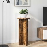 vidaXL Suport pentru plante 2 pcs Stejar fumuriu 40 x 40 x 80 cm 899704