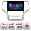 Navigatie Jeep Grand Cherokee 2011-2013 E-GRCHE Octa Core cu Android Radio Bluetooth Internet GPS WIFI DSP 4+64GB 4G CarStore Technology