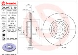 BREMBO 09.9772.11 PRIME LINE - UV Coated Disc frana