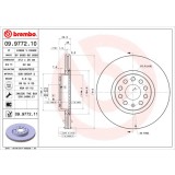 BREMBO 09.9772.11 PRIME LINE - UV Coated Disc frana
