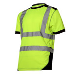 Cumpara ieftin Tricou reflectorizant / verde-negru - 3xl