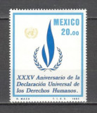 Mexic.1983 35 ani Declaratia drepturilor omului PM.26