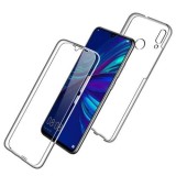 Husa Full TPU 360&deg; (fata + spate) compatibila cu Huawei P30 Pro, Transparent