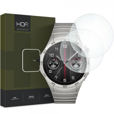 Folie Protectie HOFI PRO+ pentru Huawei Watch GT 4 46mm, Set 2 bucati, Sticla Securizata foto